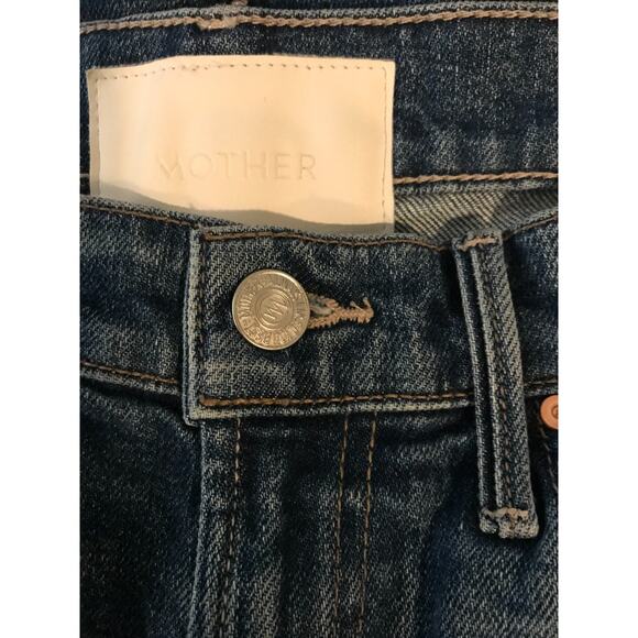 Mother Superior The Insider Crop Step Chew Better When Its Wrong Jeans - Size 25 - Picture 5 of 15